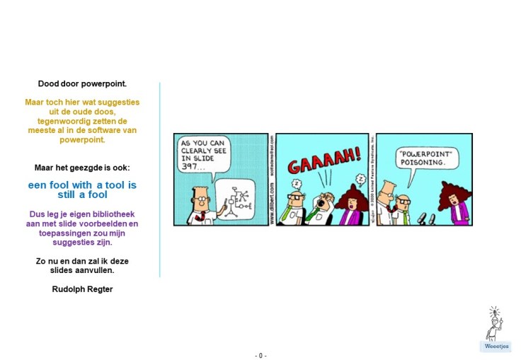 A - Power point berg voorbeelden Wel oude stijl