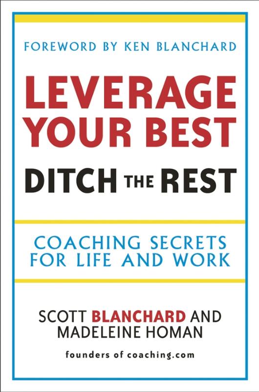 Leverage your best, ditch the rest. Goed boek om je op je eigen spoor te zetten en te houden.