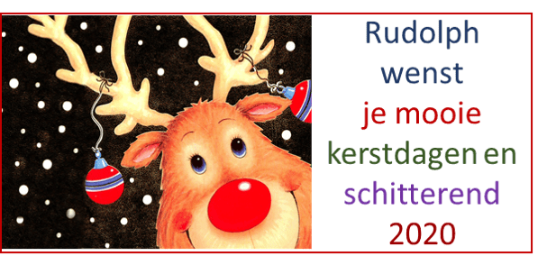 Rudolph Regter wenst een prachtig 2020