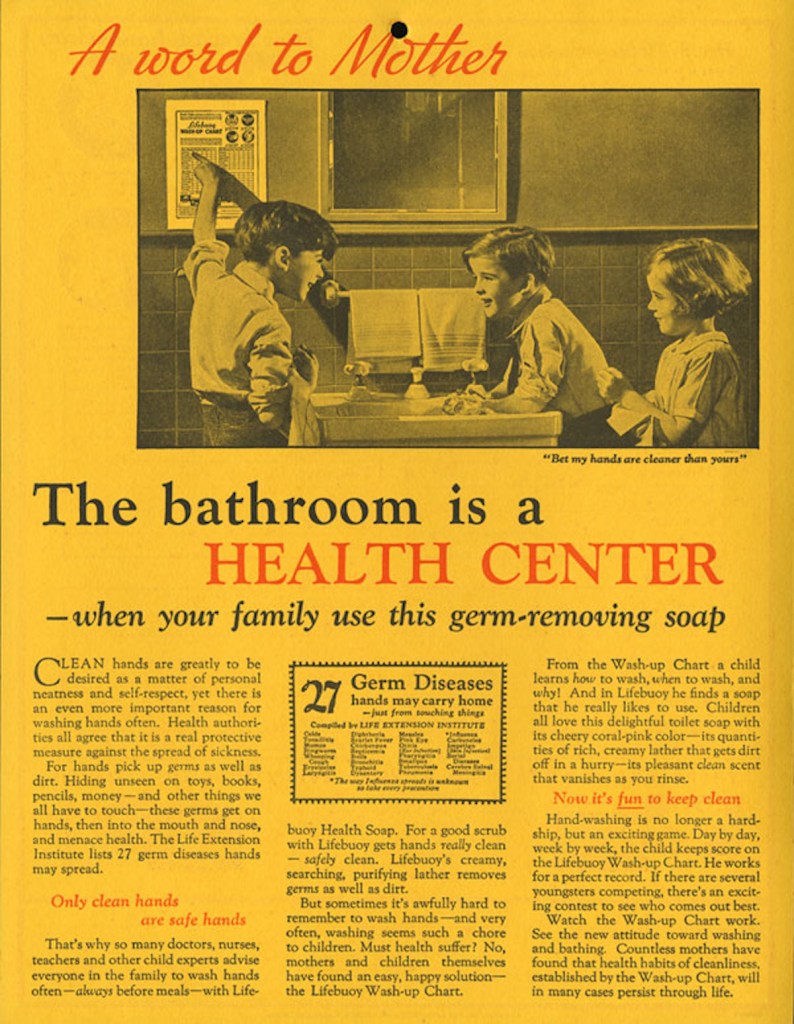 Bathroom is health center