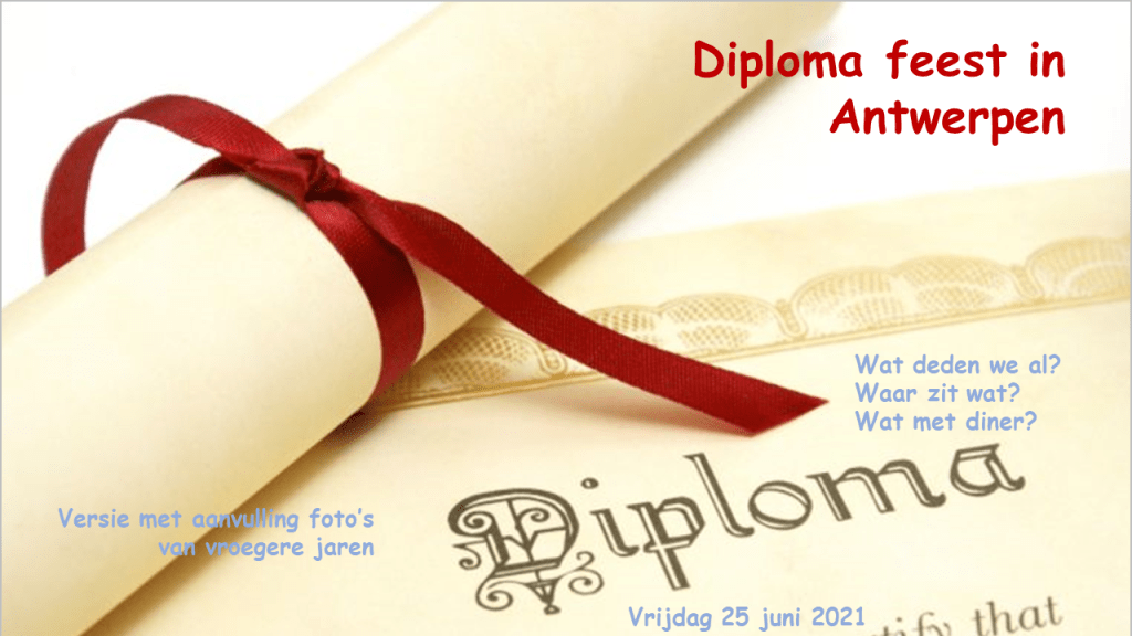 Feestje voor dimpla in Antwerpen 2021