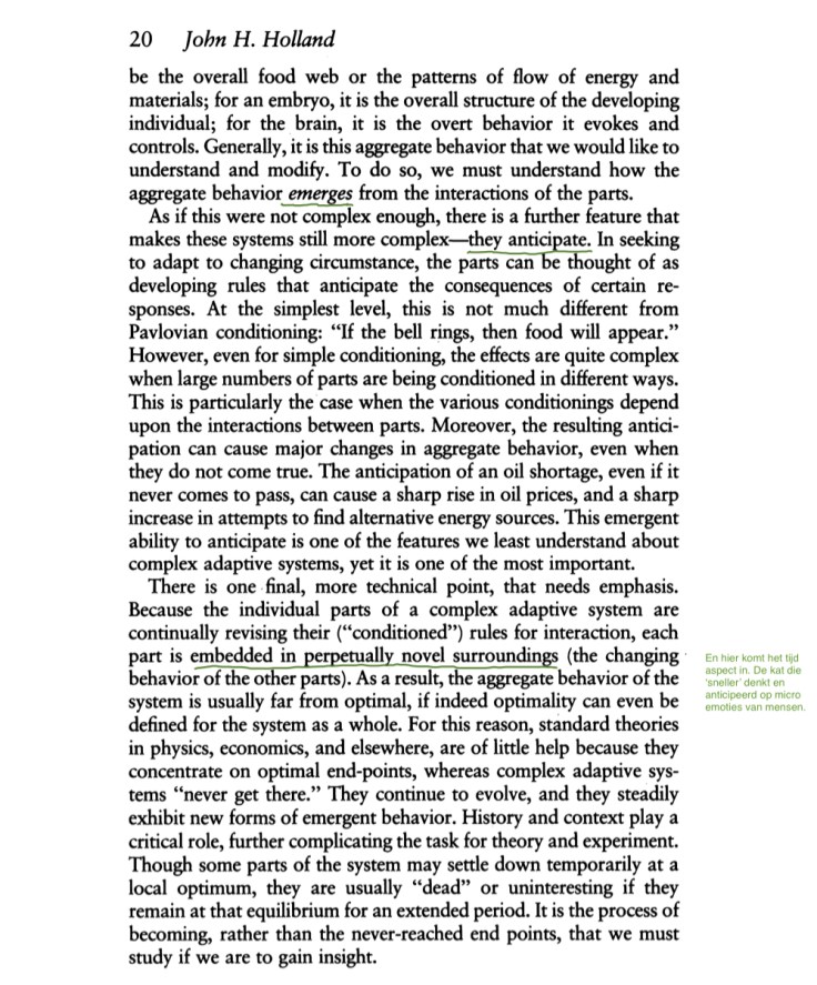 John H Holland - Complex Adaptive Systems - 3